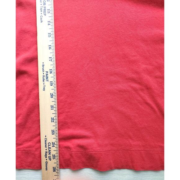 TOP/BLOUSE-JONES NEW YORK-Dark Pumpkin Orange-Tab Long Sleeves-Bottom Hem-X-Lrg - Picture 8 of 11